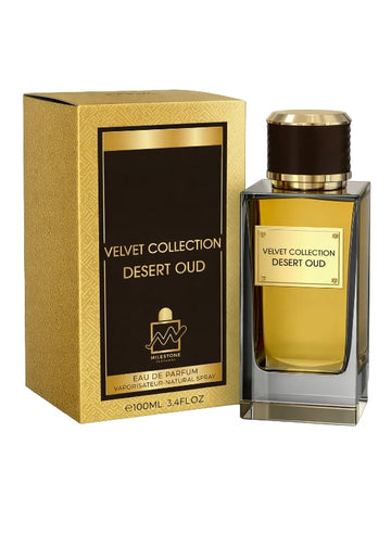 Milestone Velvet Collection Desert Oud – Eau De Parfum (Unisex) | 100ml